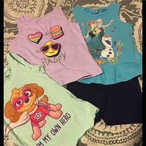 Bundle of toddler girl clothes